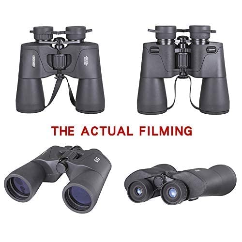 SCOKC Prismáticos binoculares 20x50 BAK4, Compacto HD Profesional/Diario Impermeable binoculares telescopio para Adultos observación de Aves, Viajes, Caza, fútbol, con Funda y Correa