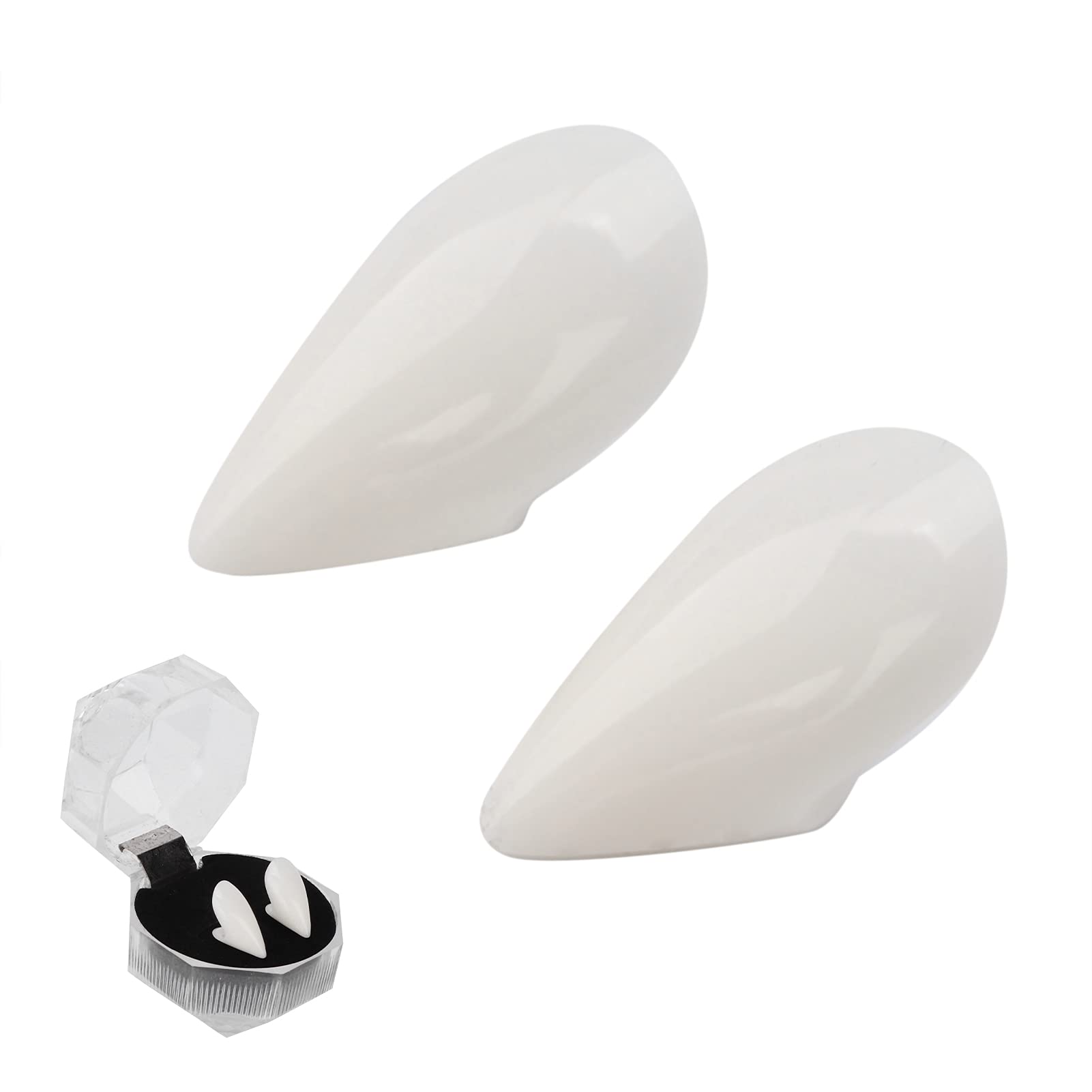 Colmillos de Vampiro para Disfraz de Zombi en Cosplay para Hombre 15 mm