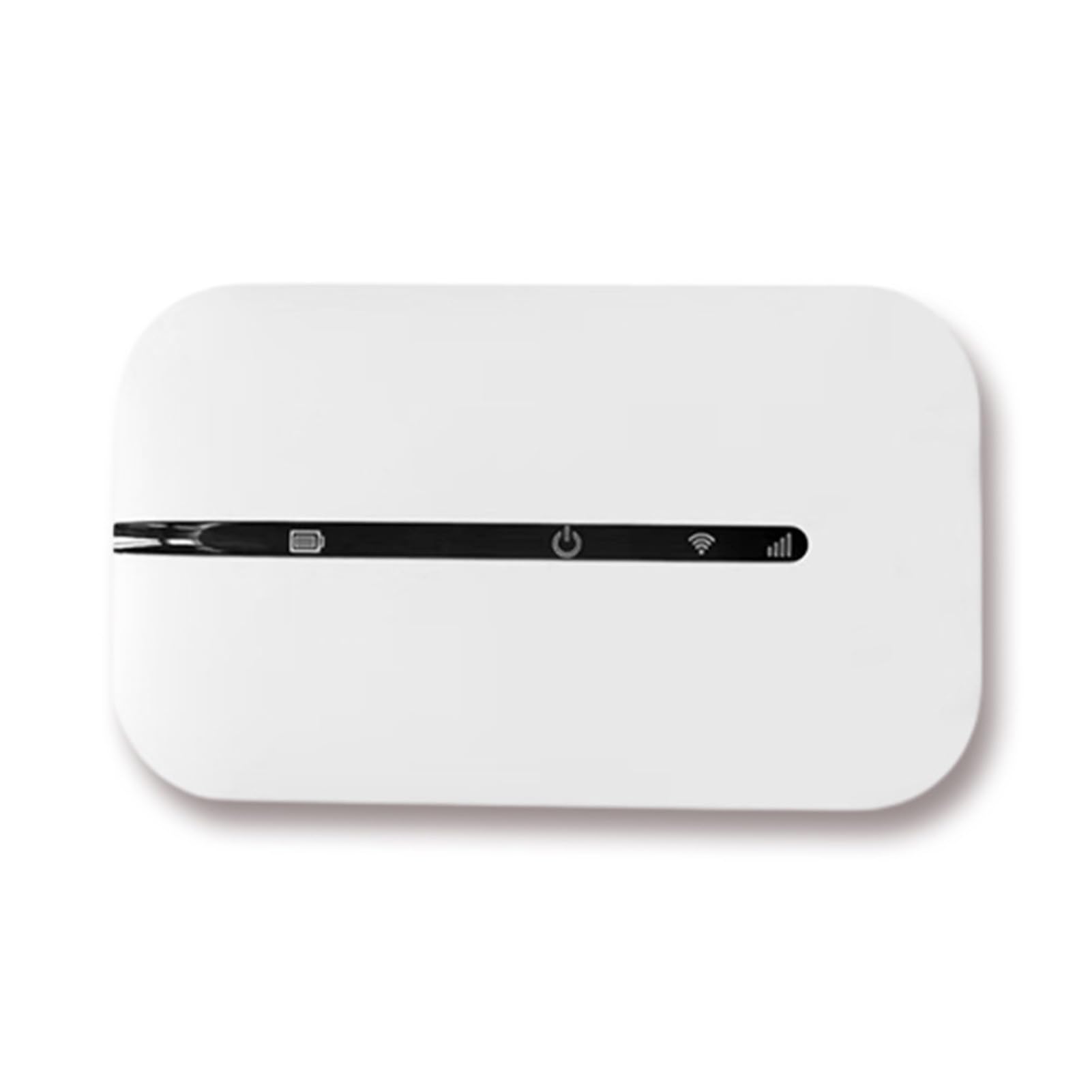 WiFi Portátil 4G con Ranura SIM, Punto de Acceso WiFi Móvil Desbloqueado de 150 Mbps, Enrutador WiFi de Viaje de Bolsillo Portátil Compatible con 10 Usuarios de WiFi para