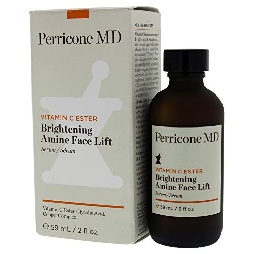 Perricone MD Vitamin C Ester Brightening Amine Face Lift for Unisex, 2 Ounce