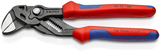 KNIPEX Tools - Llave de alicates, acabado negro, multicomponente (8602180)