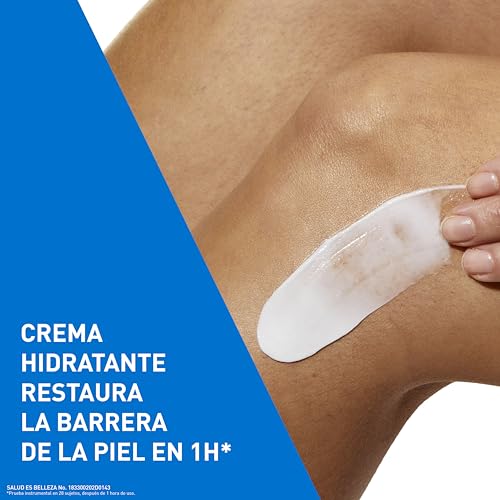 CeraVe Crema Hidratante |542gr| Hidrante diario para rostro y cuerpo para piel normal a seca