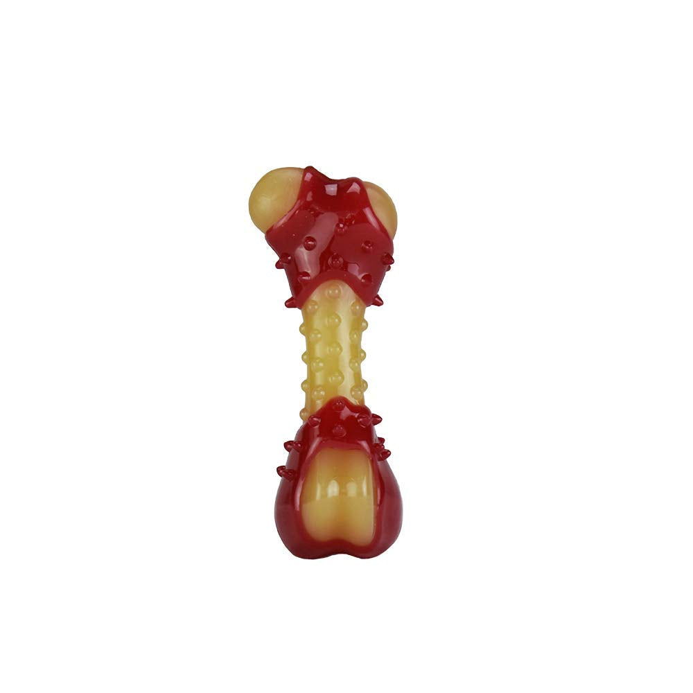 Fancy Pets Juguete Dental de Hueso para Perro Sabor Tocino Tamaño Chico