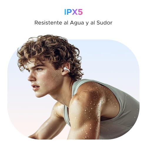 Audífonos Inalámbricos UGREEN Negro con Pantalla Táctil Inteligente para Mujer y Hombre