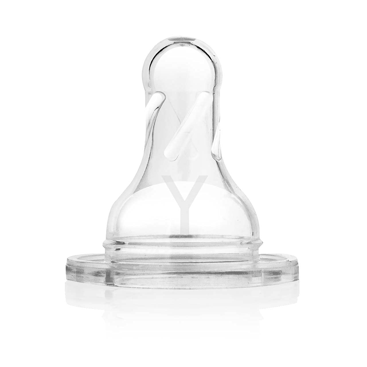 Dr. Brown's - Pezones de silicona de corte en Y estándar de flujo natural de 9 m+ - Paquete de 2