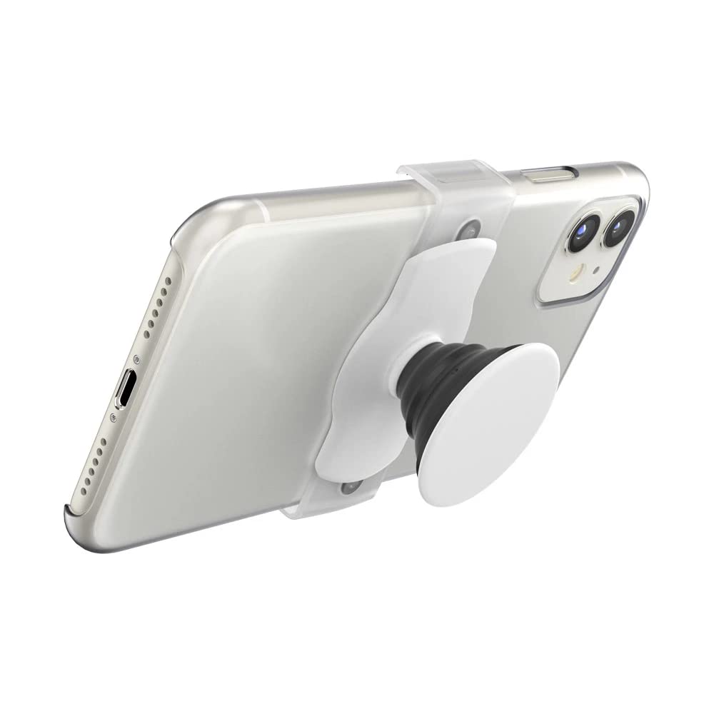 Soporte Deslizante PopSockets Blanco con Agarre Expandible para Teléfonos y Fundas