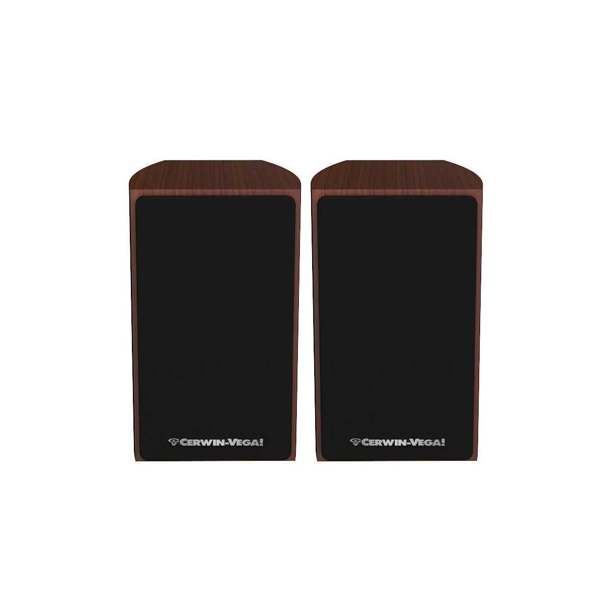 Altavoces de Estantería CERWIN-Vega! Espresso de 2 Vías 4 Pulgadas Home Audio
