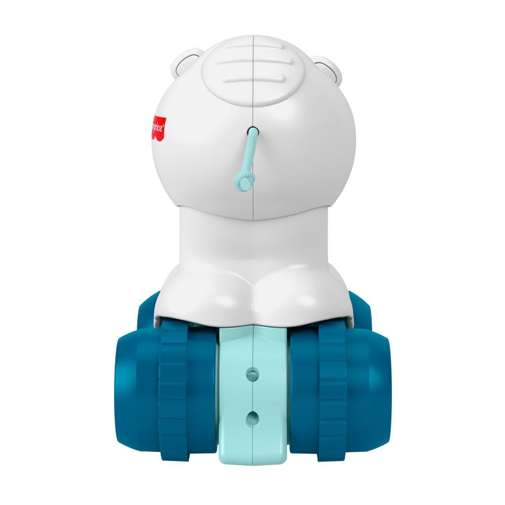 Fisher-Price Juguete para Bebés Osito Polar Gatea Conmigo para bebés de 9 Meses en adelante