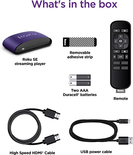 JASAK Reproductor DE Streaming TV Box ROKU LE HD 3930S