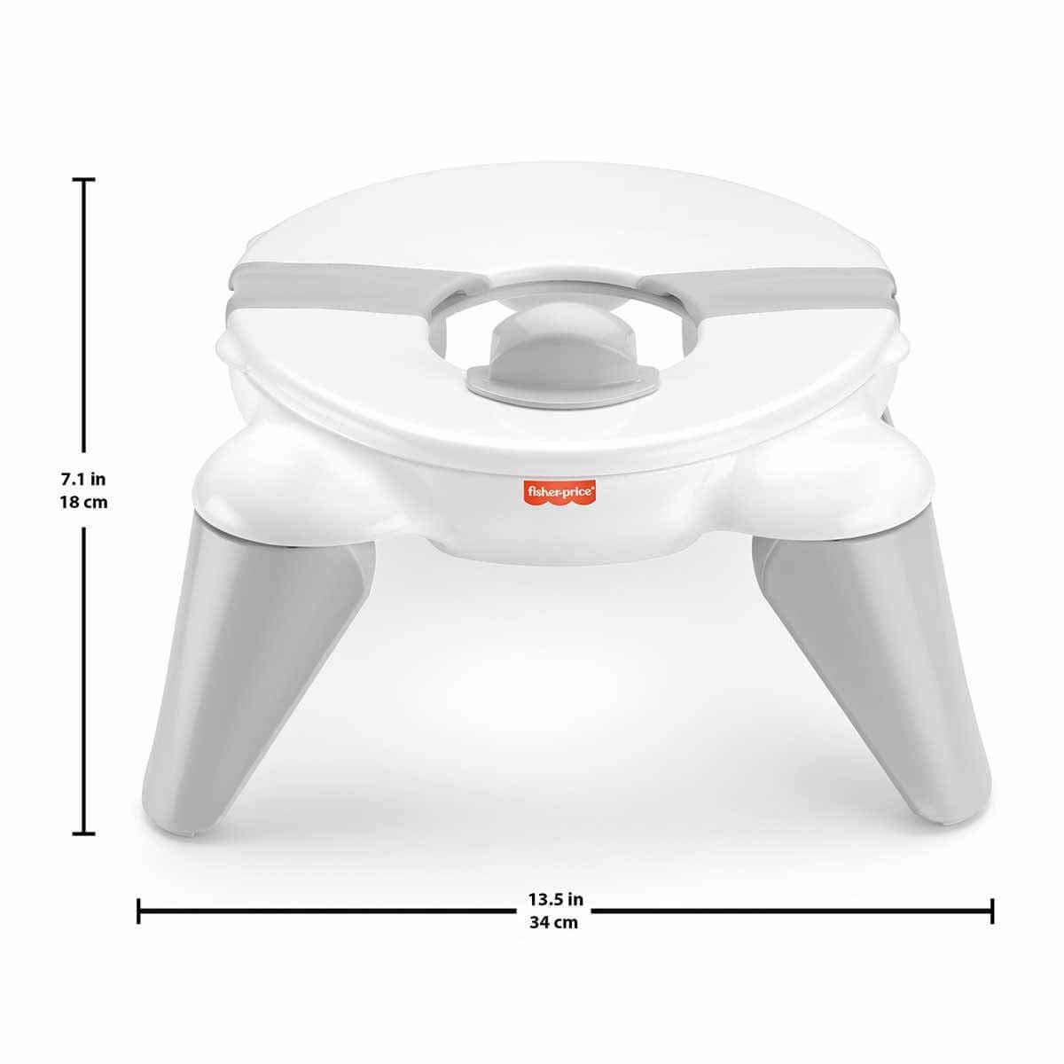 Fisher-Price HBM74 - Orinal infantil, color blanco