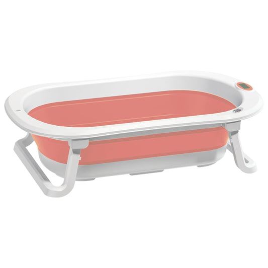 Little Buddies Bañera Tina De Baño Para Bebe Color Rosa Portátil Plegable Casa Y Viaje