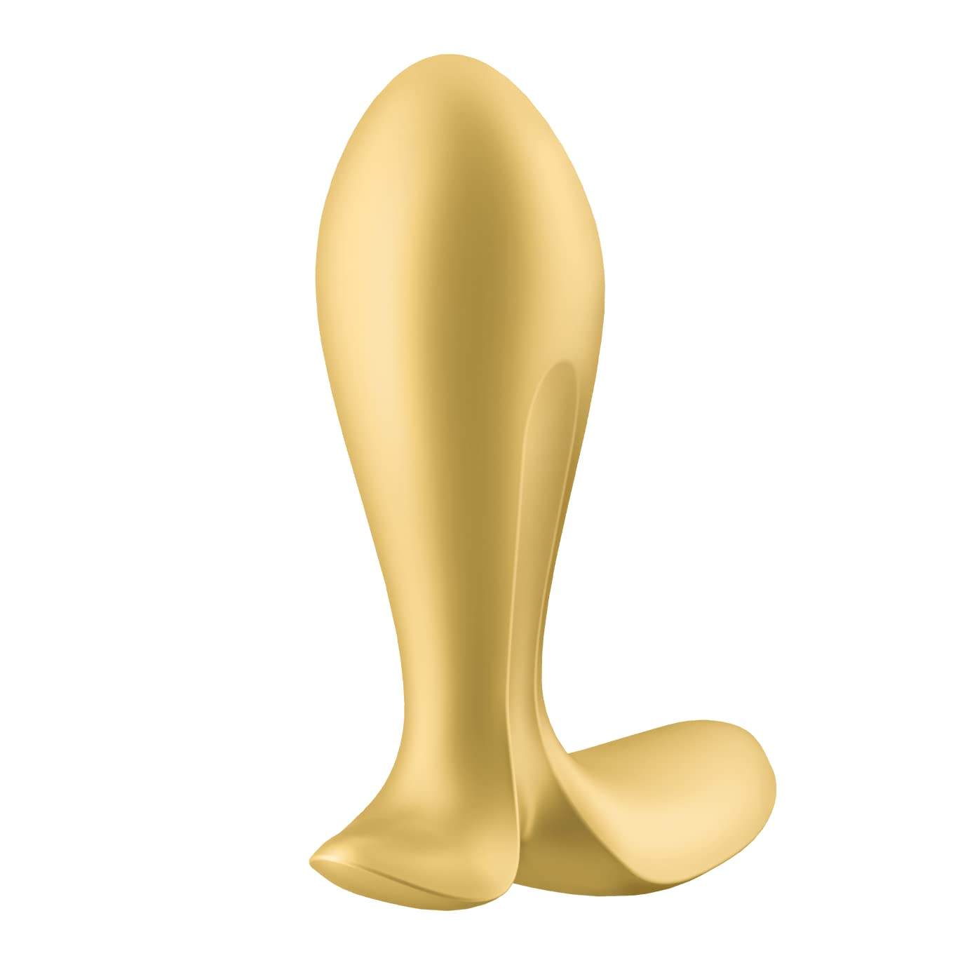 Vibrador Anal Satisfyer Oro con Control por Aplicación para Estimulación de Próstata y Plug Anal de Silicón, Unisex e Impermeable