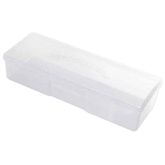 Beauticom Personal Box Storage Case for Professional Manicurist Nails Pedicure (Large Size) (1 Piece, FROSTED)