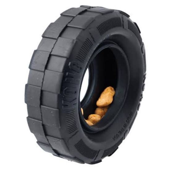 KONG Tires Extreme Dog Toy (1-Negro, 1-Mediano/Grande)