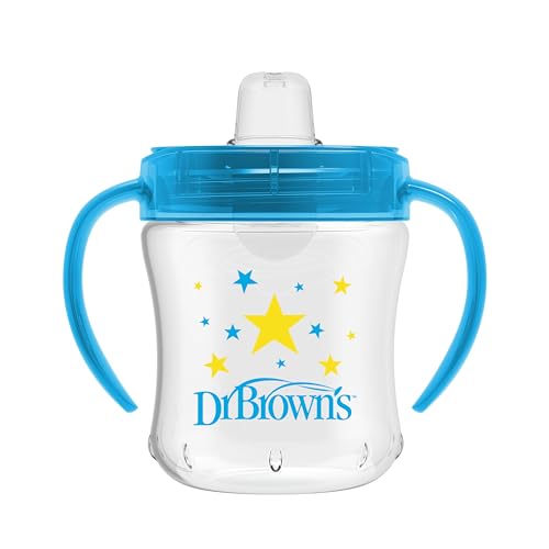 Vaso Entrenador Dr. Brown's Azul Boquilla Suave