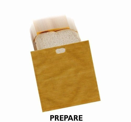 2 x toastabags - queso a la parrilla hecho fácil en tu tostadora. Hasta 100 veces