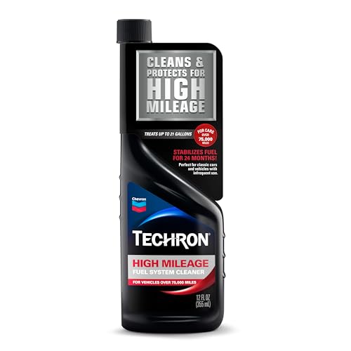 Limpiador de Sistema de Combustible Techron Alto Kilometraje Paquete de 6