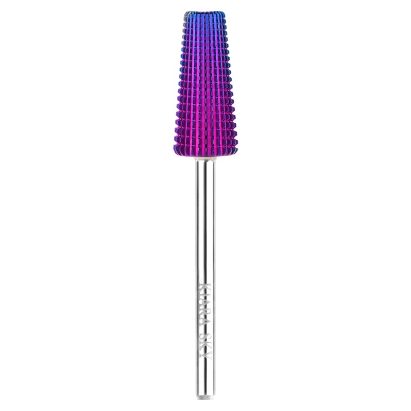 KIARA SKY Brocas Moradas para Taladro de Uñas E-File (5-En-1 Fino)