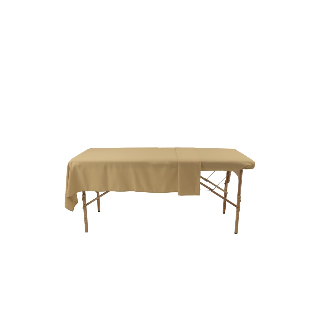 La Nueva Perla Juego Sabana Camilla Masaje Spa Exploracion Microfibra Color (Beige, 1 Juego (2 Piezas))