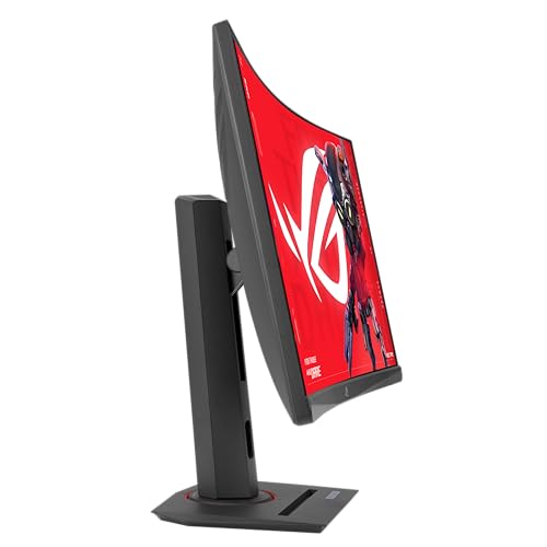 ASUS Monitor Gamer ROG Strix XG27WCS USB Type-C: 27 Pulgadas, 2560 x 1440, Curvo, 180 Hz, 1 ms (GTG), VA rápido, Extreme Low Motion Blur Sync