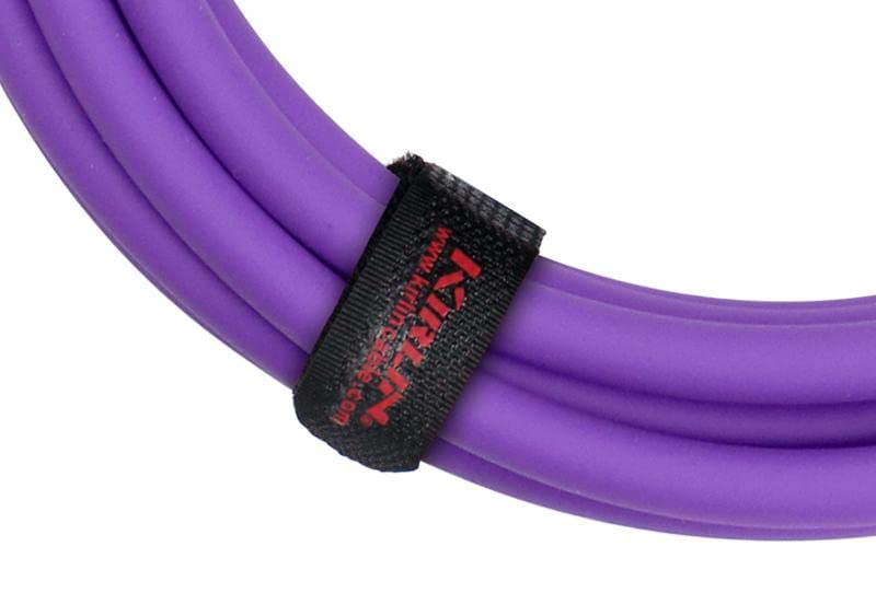 Cable para instrumento Kirlin profesional, 10 metros plug 1/4 escuadra, LGI202 colores (Morado)