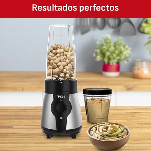 Mini Procesador de Alimentos T-fal Negro con Funciones Múltiples de 750 ml