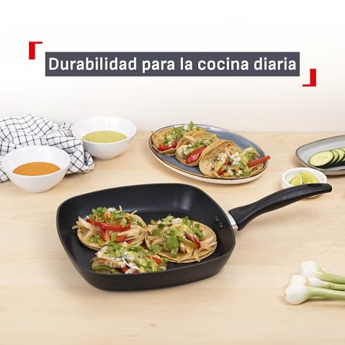 Grill T-fal Everyday 26x26 cm con antiadherente