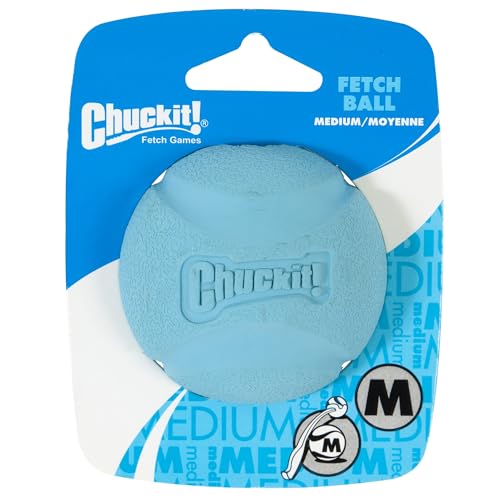 Chuckit! Bola de Goma de Rebote Alto, Mediana (los Colores varían), Multicolor