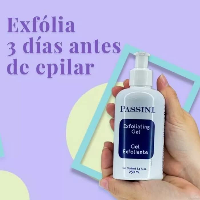 Gel Exfoliante PASSINI 250ml Suavizante y Preparador para Antes de Depilar