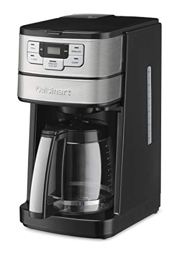 Cuisinart Cafetera con molino 12 tzs Jarra de vidrio