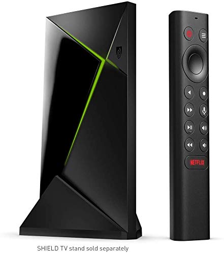 Reproductor Multimedia Nvidia Shield TV Pro 4K HDR Negro de Alto Rendimiento con Compatibilidad Alexa para Hombre
