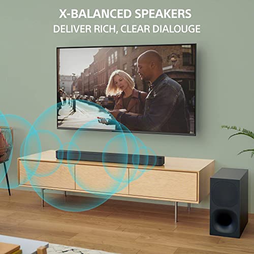 Sony Barra de Sonido de 2.1 Canales con Potente Subwoofer Inalámbrico I HT-S400