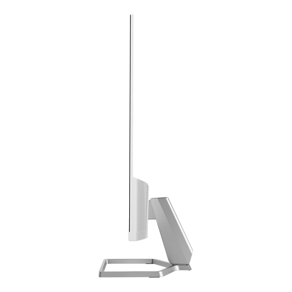 HP Monitor M27fw Full HD, IPS, 1920 x 1080, 75 Hz, 5ms GtG, 27", FreeSync, Antirreflejante, Luz Azul Baja, Ultra Delgado, Micro Bordes, Ajustable, VGA, HDMI, Plata/Blanco (2H1A4AA)