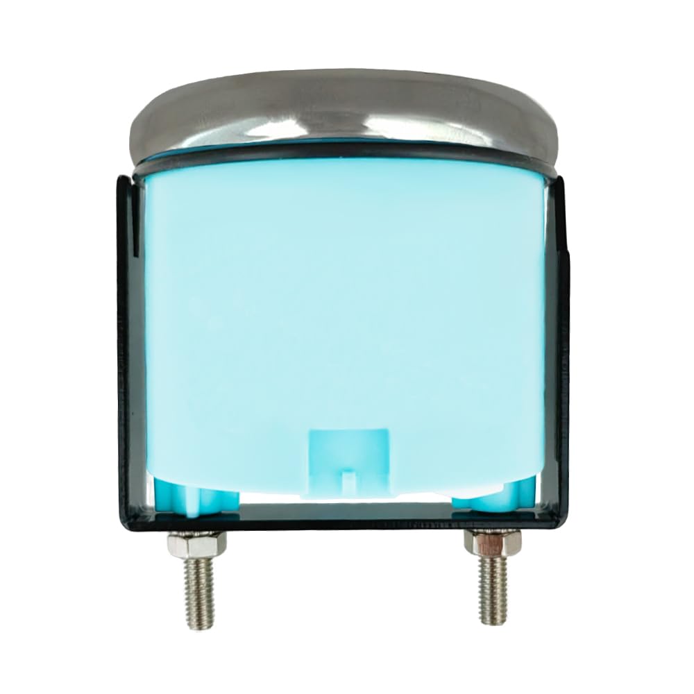 Amperímetro ELING Retroiluminación Roja Sensor Corriente 80A 52mm