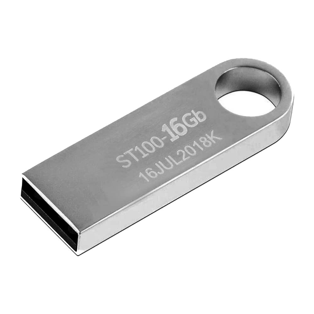 Kit Flash Drive USB PSA STYLOS Negro 16 GB Compacta Portátil Almacenamiento USB 2.0