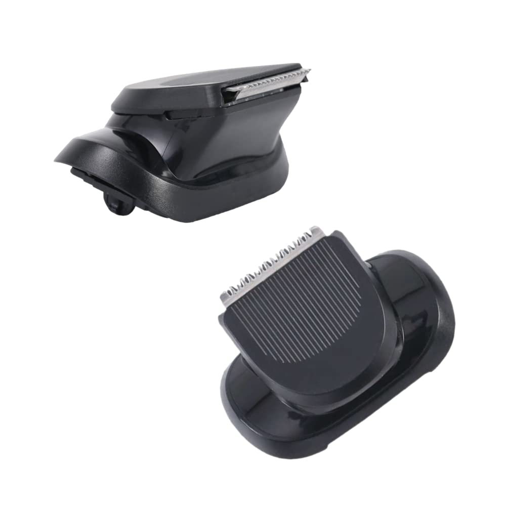 Cabezal de cortadora de barba compatible con 5 piezas de accesorios de corte de peine para Braun Series 5, 6 y 7, 5018s, 5020s, 6075cc, 7071cc, 7075cc, 7085cc, 7020s, 5050cs, 6020s, 6072cc, 7027cs
