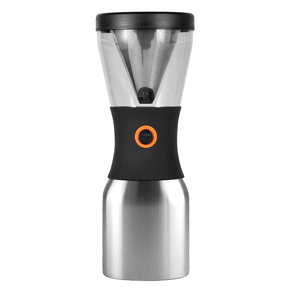 Cafetera Portátil Asobu Plateado con Aislante al Vacío 18/8