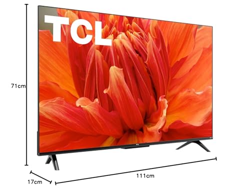 TCL Television de 55 Pulgadas 4K 2160p Smart LED TV HDR Funciona con Alexa y Google Assistant Frecuencia de Actualización 60Hz HDMI USB 55S451 (Reacondicionado)