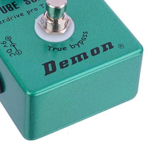 Pedal de Overdrive Mosky Ts808 y Ts9 Verde Doble Función True Bypass