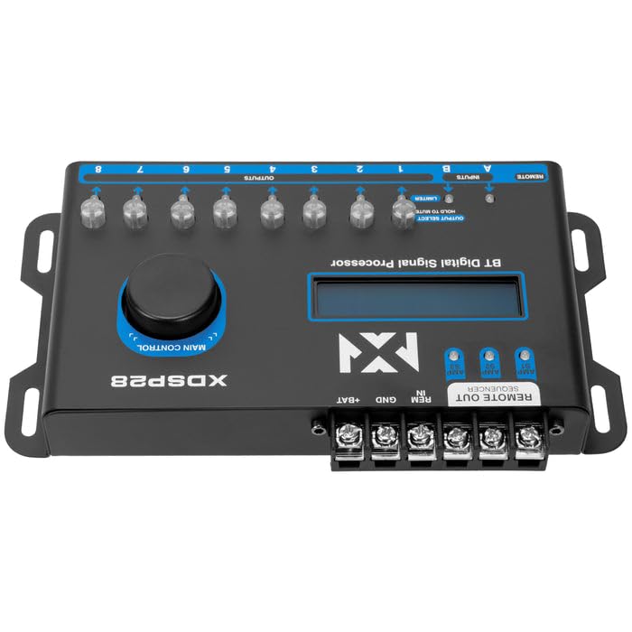 Procesador de Señal Digital NVX X-Series 8 Canales LCD Bluetooth Driver Remoto