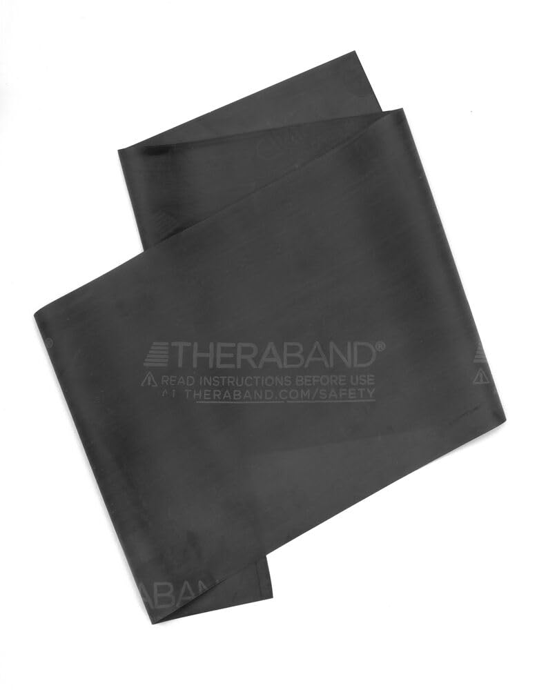 Bandas de Resistencia THERABAND Negro Rollo de 50 Yardas Nivel Avanzado 1