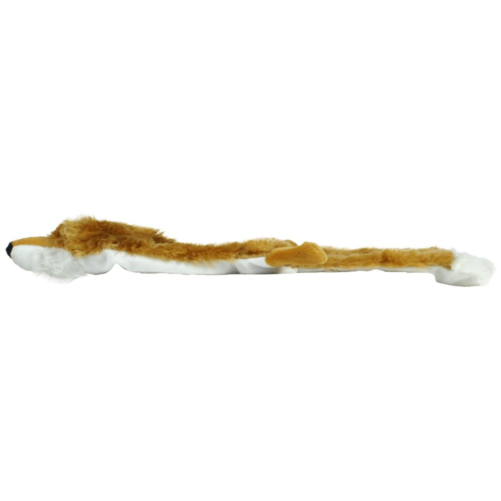 Hyper Pet Critter Skinz Fox Juguete de Peluche para Perro con chirriador, Grande