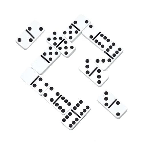 Juego de Mesa Dominó Novelty Corp Puntos Dobles 6 Estrategia y Diversión Juegos Familiares 28 Fichas