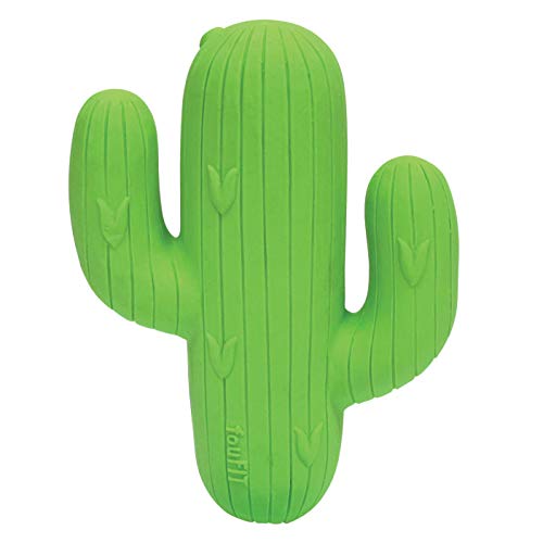 FOUFIT 87287 Fiesta masticable Juguete para Perros, Cactus, 6 Pulgadas
