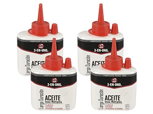 3 en 1 - Aceite Usos Múltiples 30ML 4 Pack: Contenido: 30 Ml (4 Pack)