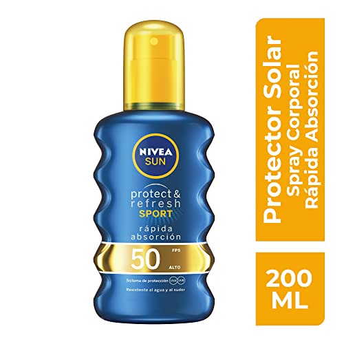 Protector Solar NIVEA SUN Sport 200 ml Reflect Butikspunkt Blå