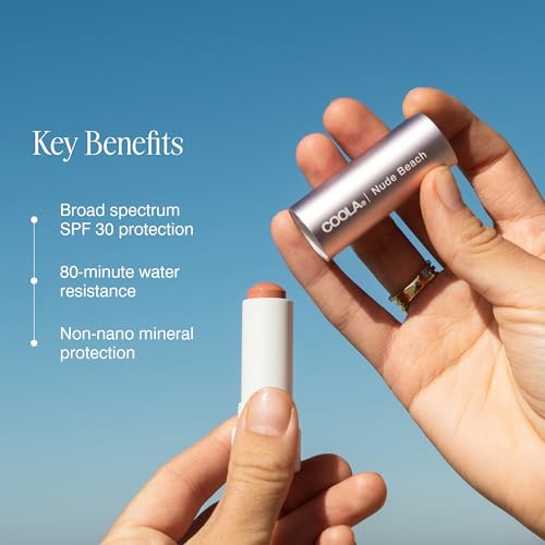 Coola_mineral liplux spf30 - nude beach (color: caramel)