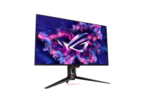 ASUS ROG Swift Monitor para Juegos OLED 4K de 32 Pulgadas (PG32UCDM) - UHD (3840 x 2160), QD-OLED, 240Hz, 0.03ms, Compatible con G-Sync, disipador térmico Personalizado, película de grafeno, 99%