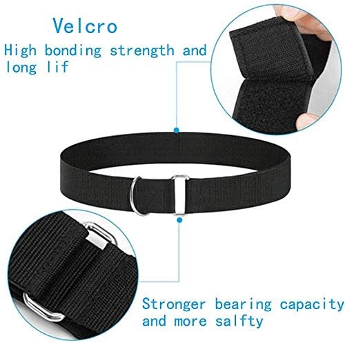 Cuerda de Entrenamiento YNXing Negro de Resistencia Explosiva para Mejorar Velocidad y Fuerza
