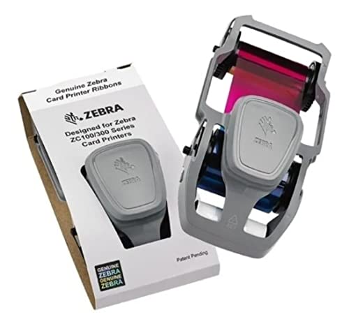 Ribbon para Tarjetas Zebra YMCKO 200 Imágenes para Zc100 y Zc300